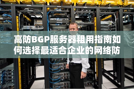 高防BGP服务器租用指南如何选择最适合企业的网络防护方案？