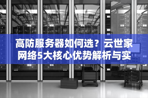 高防服务器如何选？云世家网络5大核心优势解析与实战建议