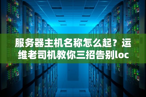 服务器主机名称怎么起？运维老司机教你三招告别localhost的尴尬