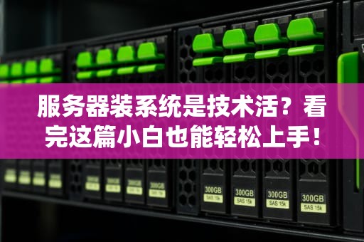 服务器装系统是技术活？看完这篇小白也能轻松上手！