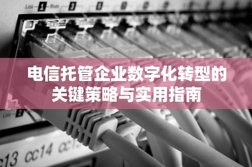 电信托管企业数字化转型的关键策略与实用指南