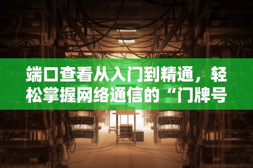 端口查看从入门到精通，轻松掌握网络通信的“门牌号”
