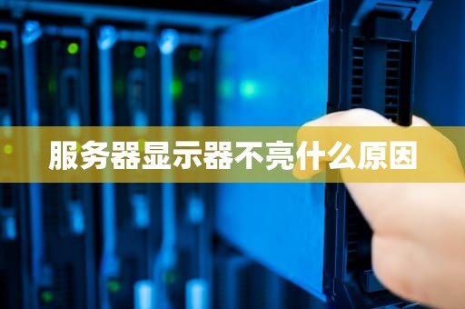 服务器显示器不亮什么原因