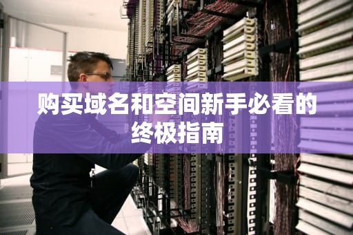 购买域名和空间新手必看的终极指南