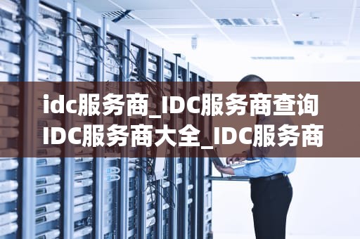 idc服务商_IDC服务商查询 IDC服务商大全_IDC服务商的重要性及其在数字经济中的作用