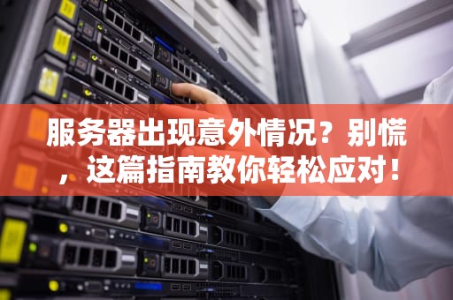 服务器出现意外情况？别慌，这篇指南教你轻松应对！