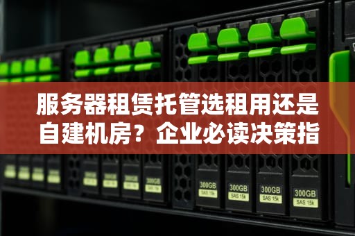 服务器租赁托管选租用还是自建机房？企业必读决策指南