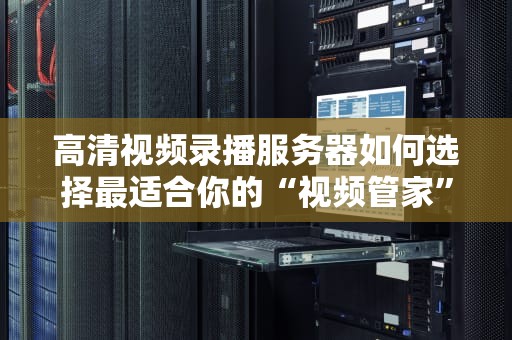 高清视频录播服务器如何选择最适合你的“视频管家”？