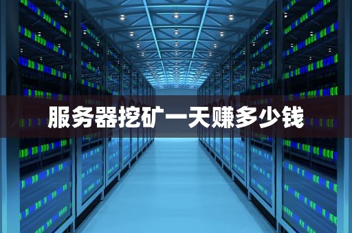 服务器挖矿一天赚多少钱