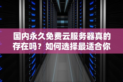 国内永久免费云服务器真的存在吗？如何选择最适合你的免费云服务？