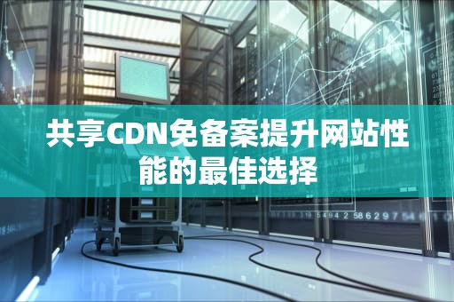 共享CDN免备案提升网站性能的最佳选择