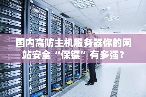 国内高防主机服务器你的网站安全“保镖”有多强？