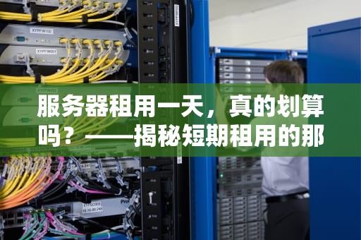 服务器租用一天，真的划算吗？——揭秘短期租用的那些坑与宝藏