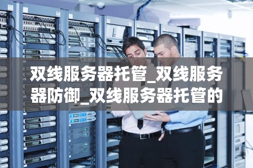 双线服务器托管_双线服务器防御_双线服务器托管的全面解析