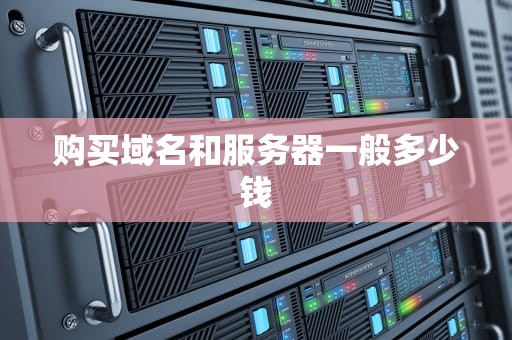 购买域名和服务器一般多少钱