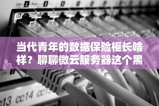 当代青年的数据保险柜长啥样？聊聊微云服务器这个黑科技（小白必看版）