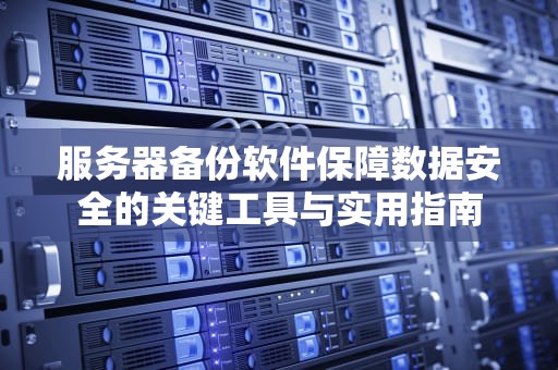 服务器备份软件保障数据安全的关键工具与实用指南