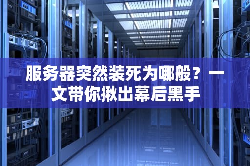 服务器突然装死为哪般？一文带你揪出幕后黑手