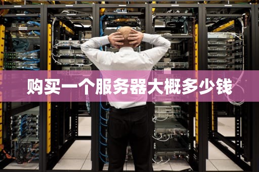 购买一个服务器大概多少钱