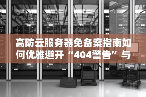 高防云服务器免备案指南如何优雅避开“404警告”与“黑客暴击”？