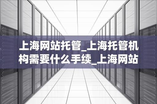 上海网站托管_上海托管机构需要什么手续_上海网站托管服务：全面解决方案