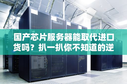 国产芯片服务器能取代进口货吗？扒一扒你不知道的逆袭内幕