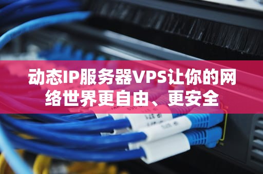 动态IP服务器VPS让你的网络世界更自由、更安全