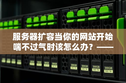 服务器扩容当你的网站开始喘不过气时该怎么办？——从外卖小哥到云计算的奇妙比喻