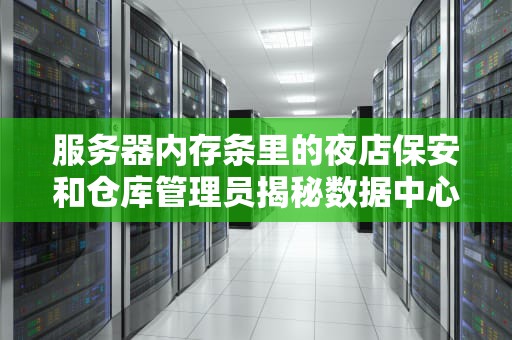 服务器内存条里的夜店保安和仓库管理员揭秘数据中心背后的硬核真相