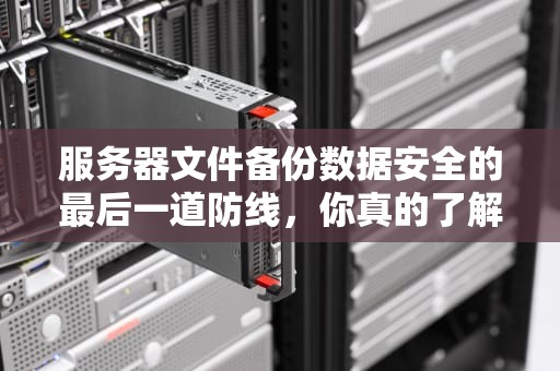 服务器文件备份数据安全的最后一道防线，你真的了解吗？