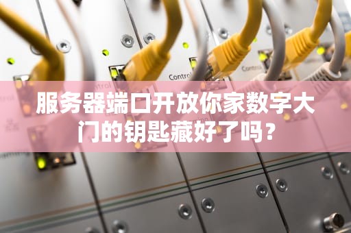 服务器端口开放你家数字大门的钥匙藏好了吗？