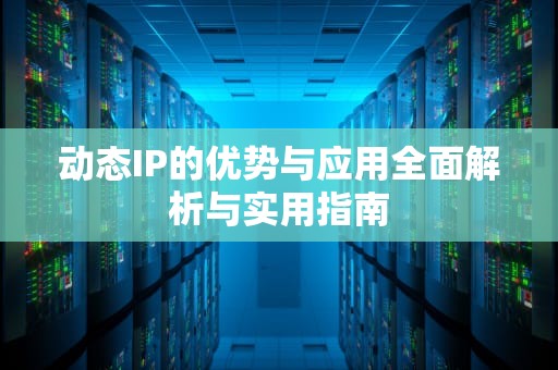 动态IP的优势与应用全面解析与实用指南