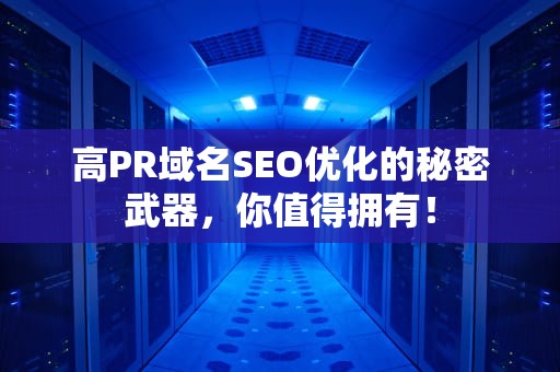 高PR域名SEO优化的秘密武器，你值得拥有！