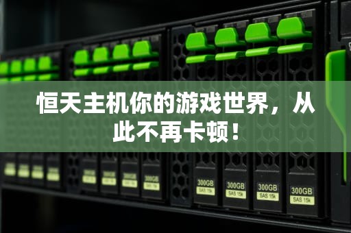 恒天主机你的游戏世界，从此不再卡顿！
