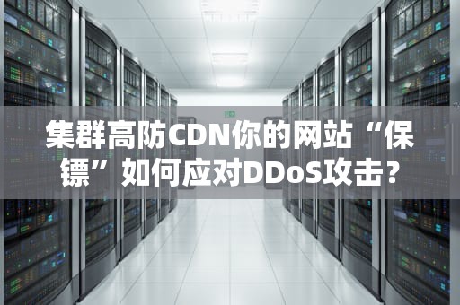 集群高防CDN你的网站“保镖”如何应对DDoS攻击？