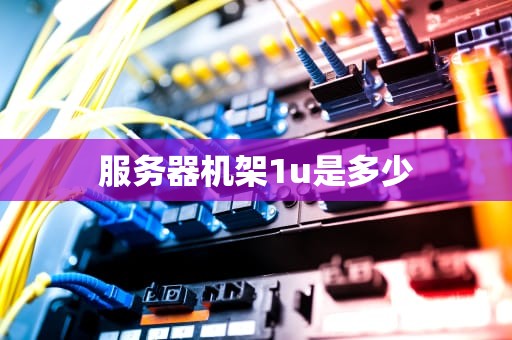 服务器机架1u是多少