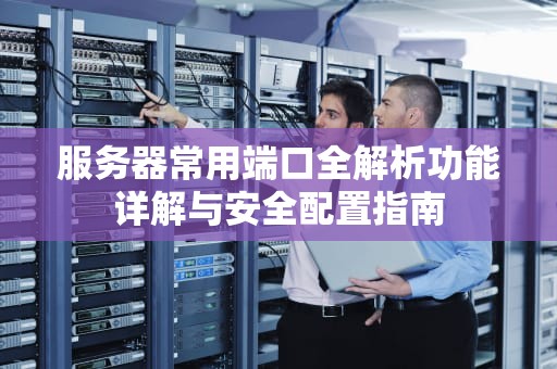 服务器常用端口全解析功能详解与安全配置指南