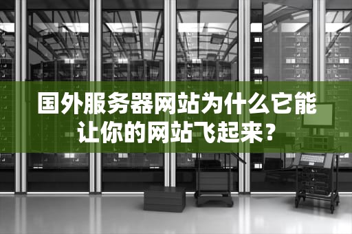 国外服务器网站为什么它能让你的网站飞起来？