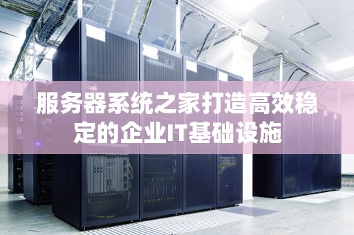 服务器系统之家打造高效稳定的企业IT基础设施