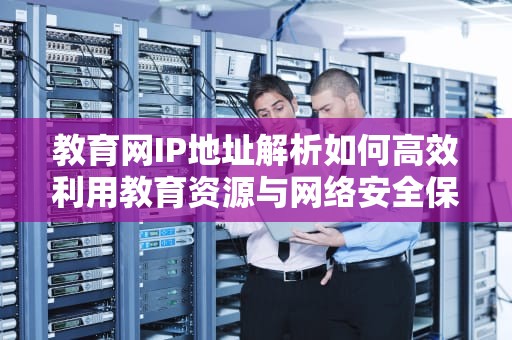 教育网IP地址解析如何高效利用教育资源与网络安全保障