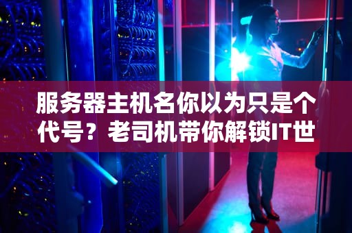 服务器主机名你以为只是个代号？老司机带你解锁IT世界的身份证玄机