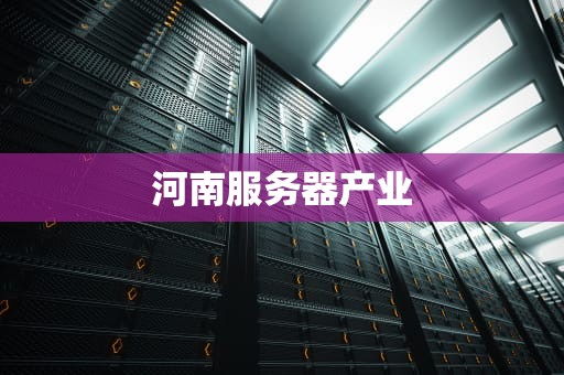 河南服务器产业