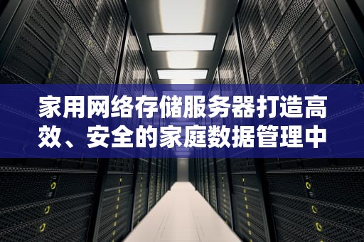 家用网络存储服务器打造高效、安全的家庭数据管理中心