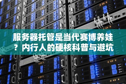 服务器托管是当代赛博养娃？内行人的硬核科普与避坑指南