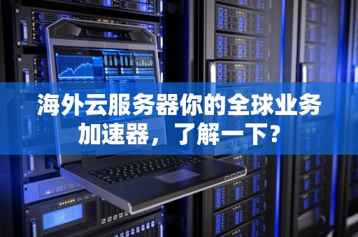海外云服务器你的全球业务加速器，了解一下？