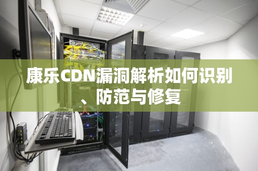 康乐CDN漏洞解析如何识别、防范与修复