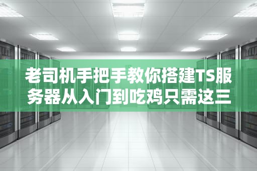 老司机手把手教你搭建TS服务器从入门到吃鸡只需这三步！