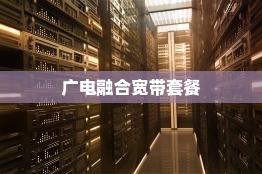 广电融合宽带套餐