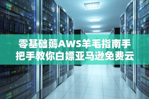 零基础薅AWS羊毛指南手把手教你白嫖亚马逊免费云服务器（防踩坑版）