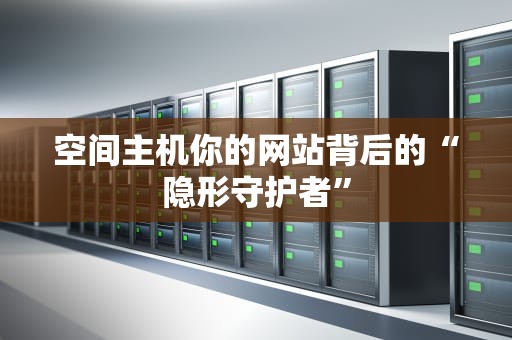 空间主机你的网站背后的“隐形守护者”